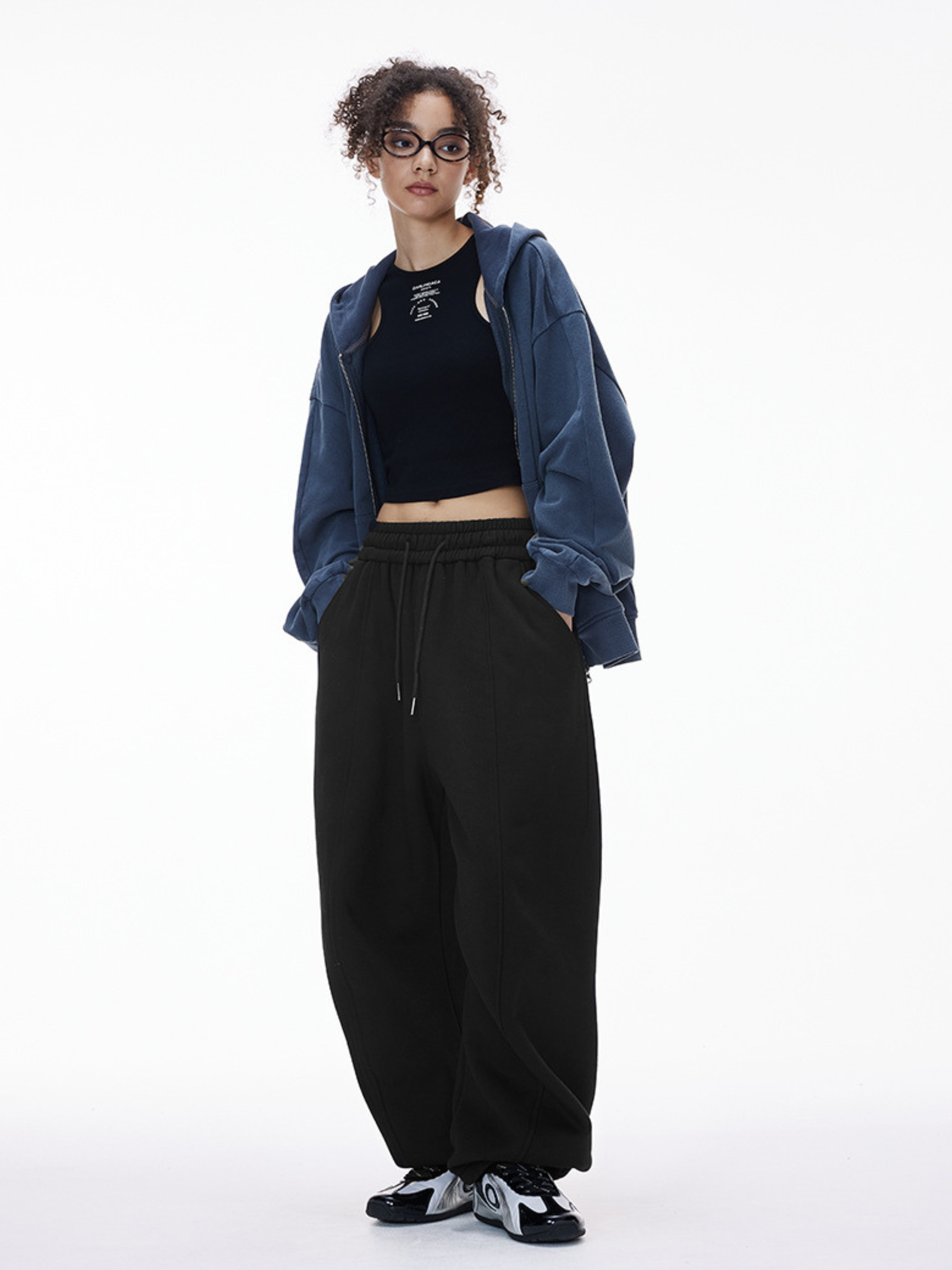 Frostgale - Wide-Leg Fleece Jogger Pants