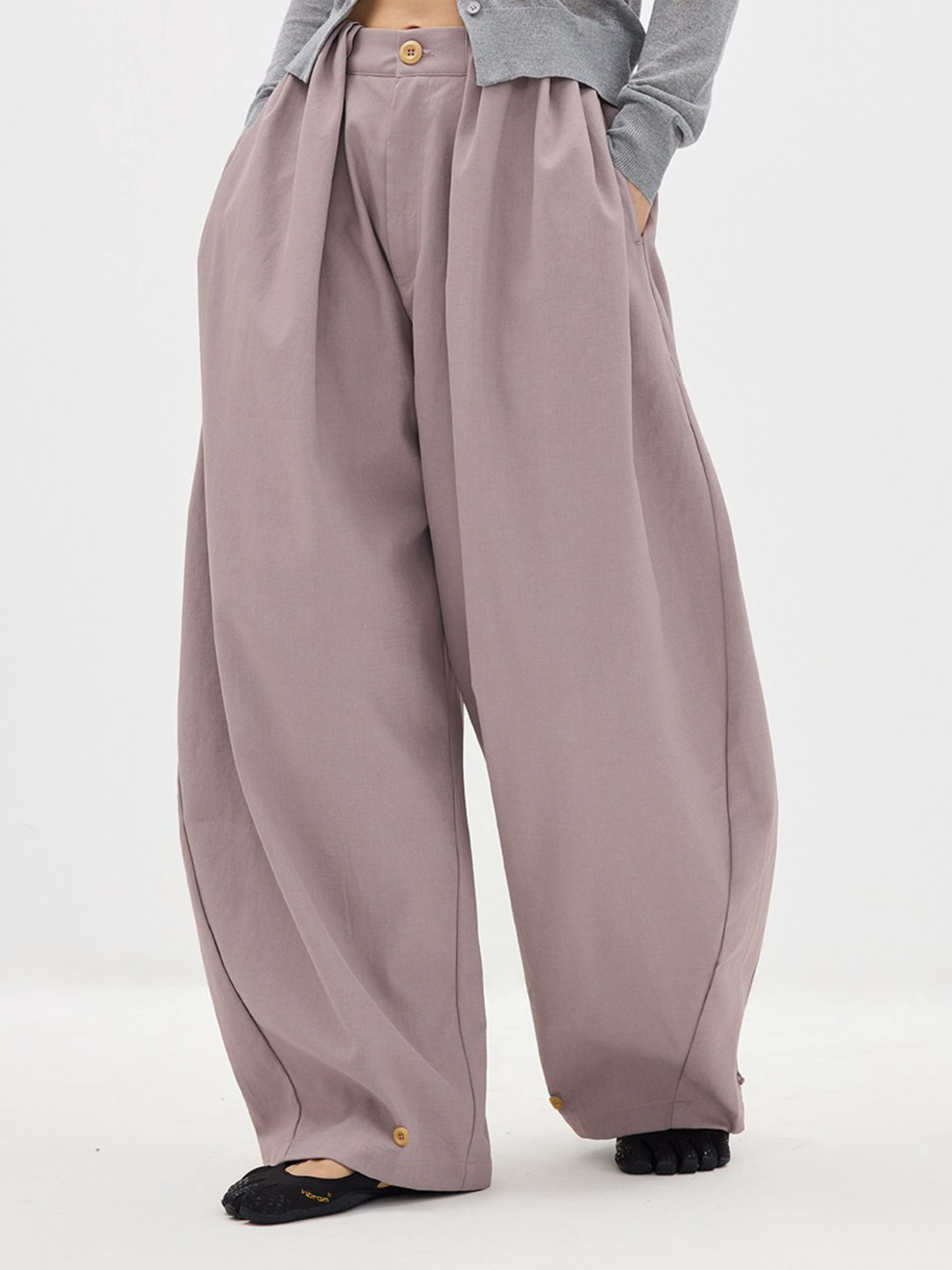 SoftRain - Unisex Relaxed Lightweight Balloon Pants