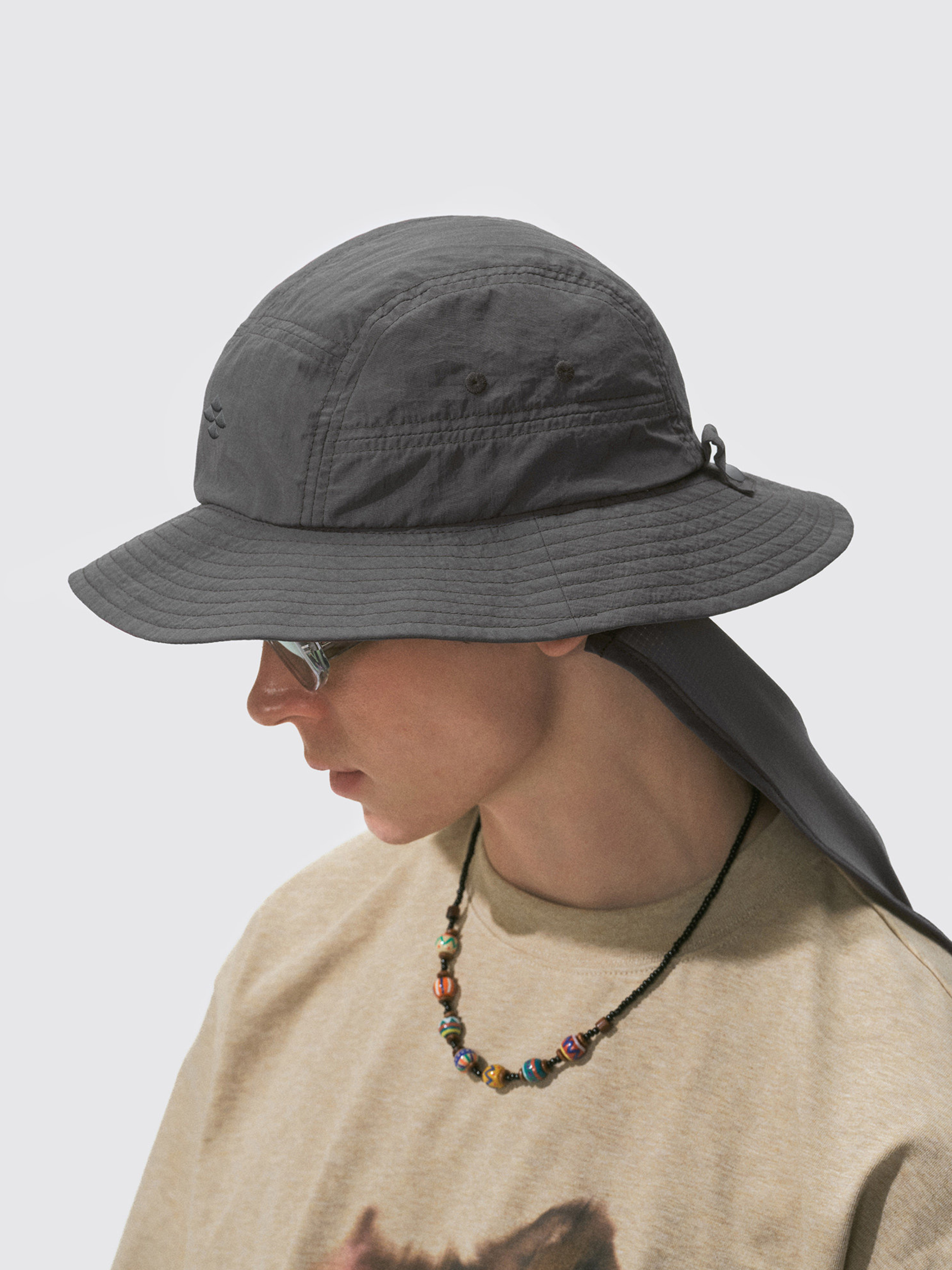 Driftclaw - UV Protection Detachable Neck Sun Flap Bucket Hat