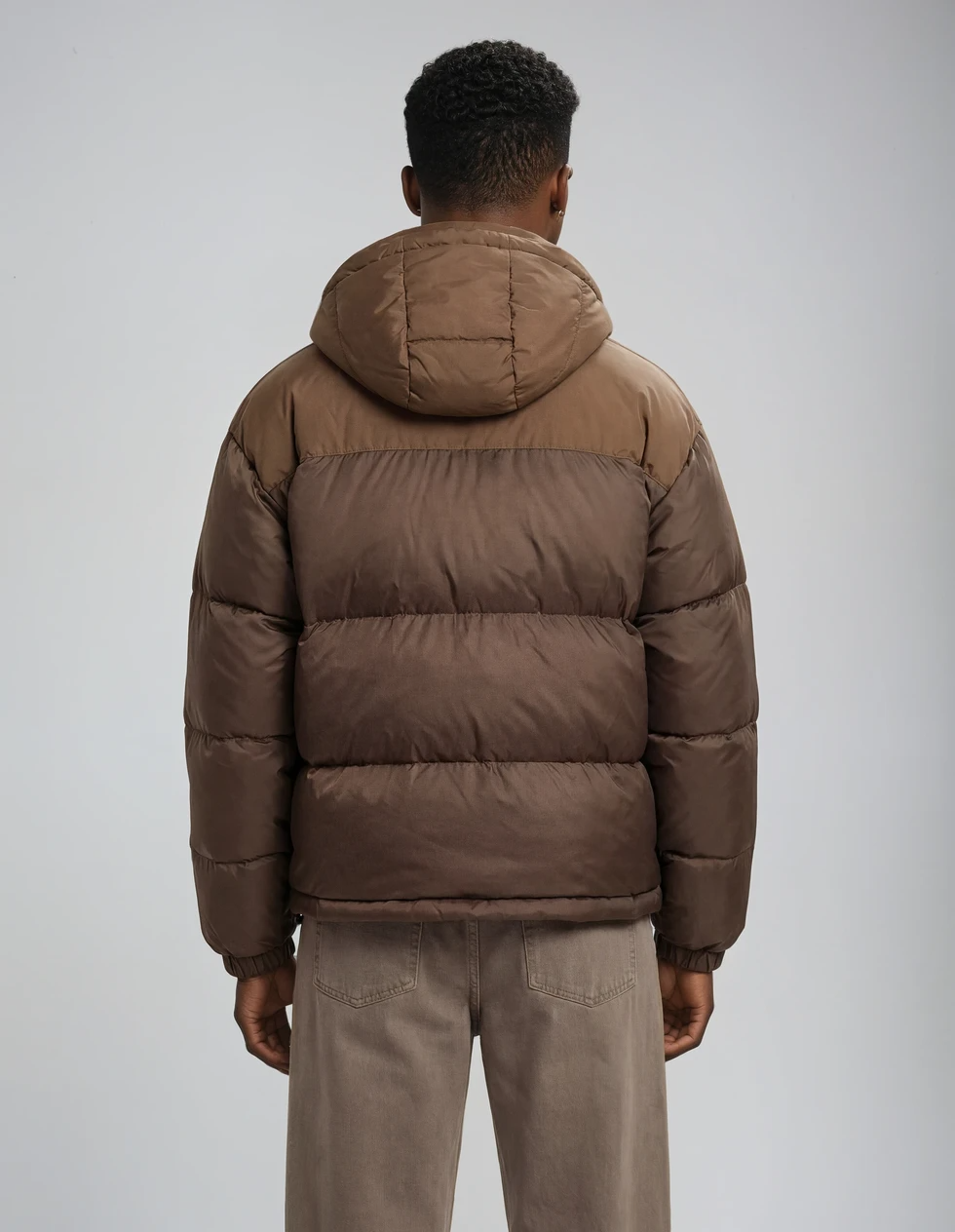 BluffPeak - Detachable Hood Water-Repellent Duck Down Jacket