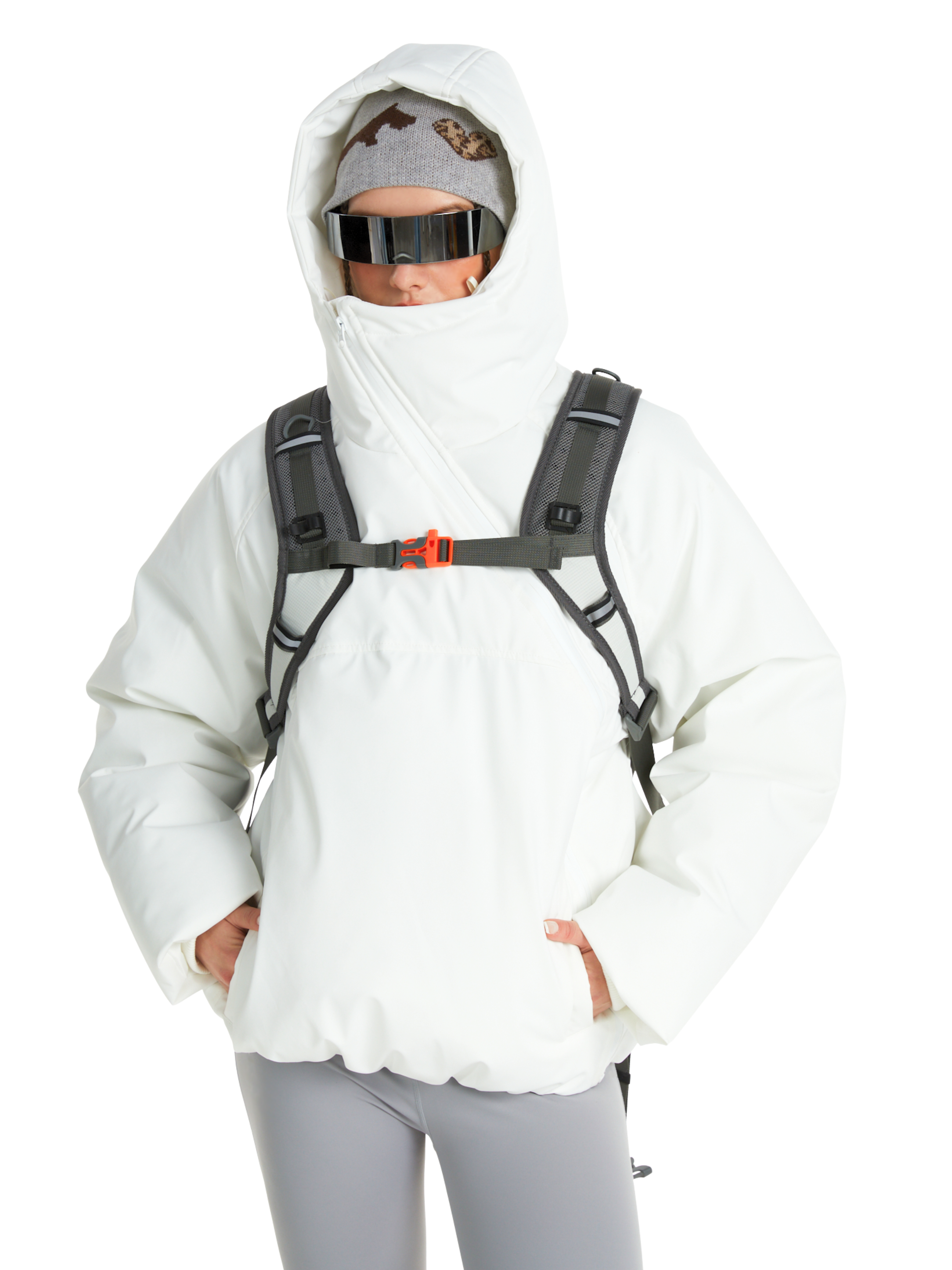 BluffGo - Asymmetric Zipper Water-repellent Insulated Jacket