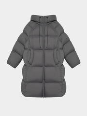 Glacier - 90% White Duck Down Over-Knee Down Jacket