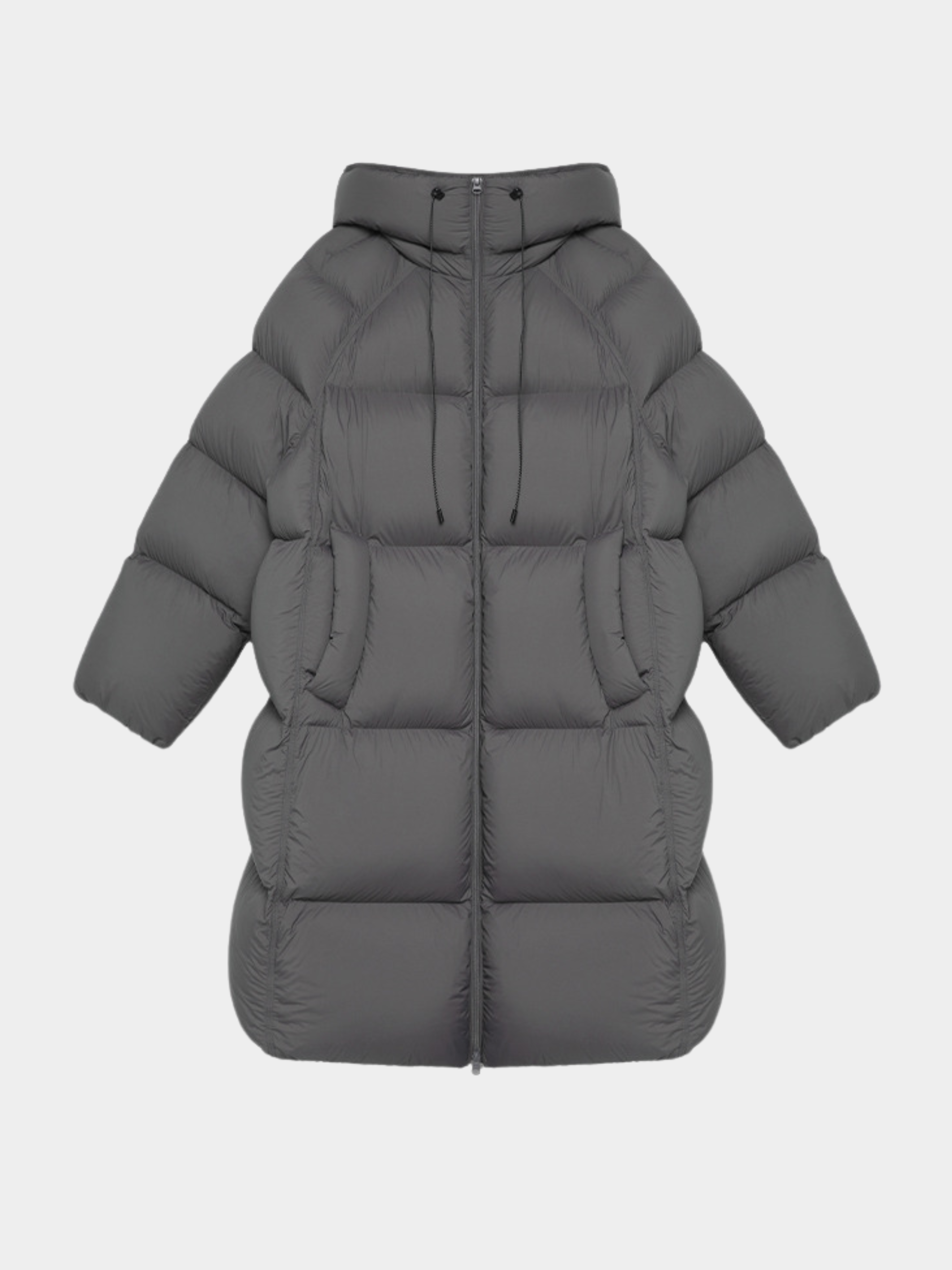 Glacier - 90% White Duck Down Over-Knee Down Jacket