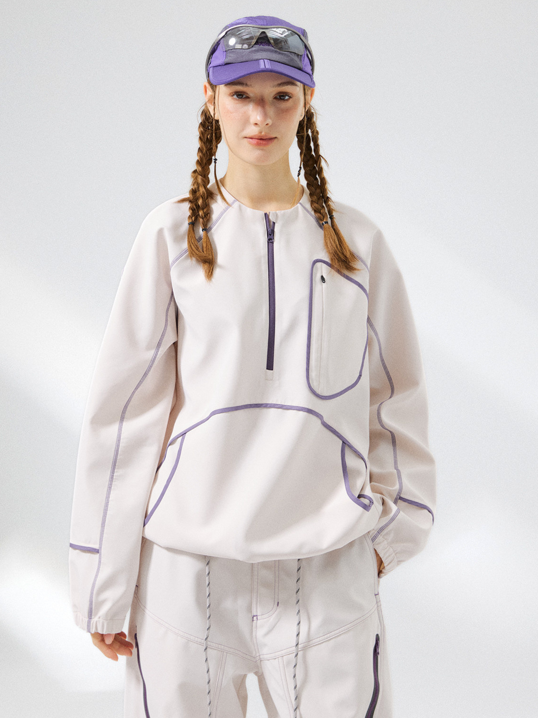 Feather - Unisex Functional Wind-Resistant Water-Repellent Pullover Jacket