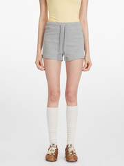 Leafall - Women's Cotton Stretch Athletic Shorts