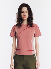 Mellow - Women's UPF50+ Cooling Antibacterial Contrast T-Shirt