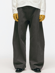 SandDune - Unisex Pleated Curved-Leg Utility Pants