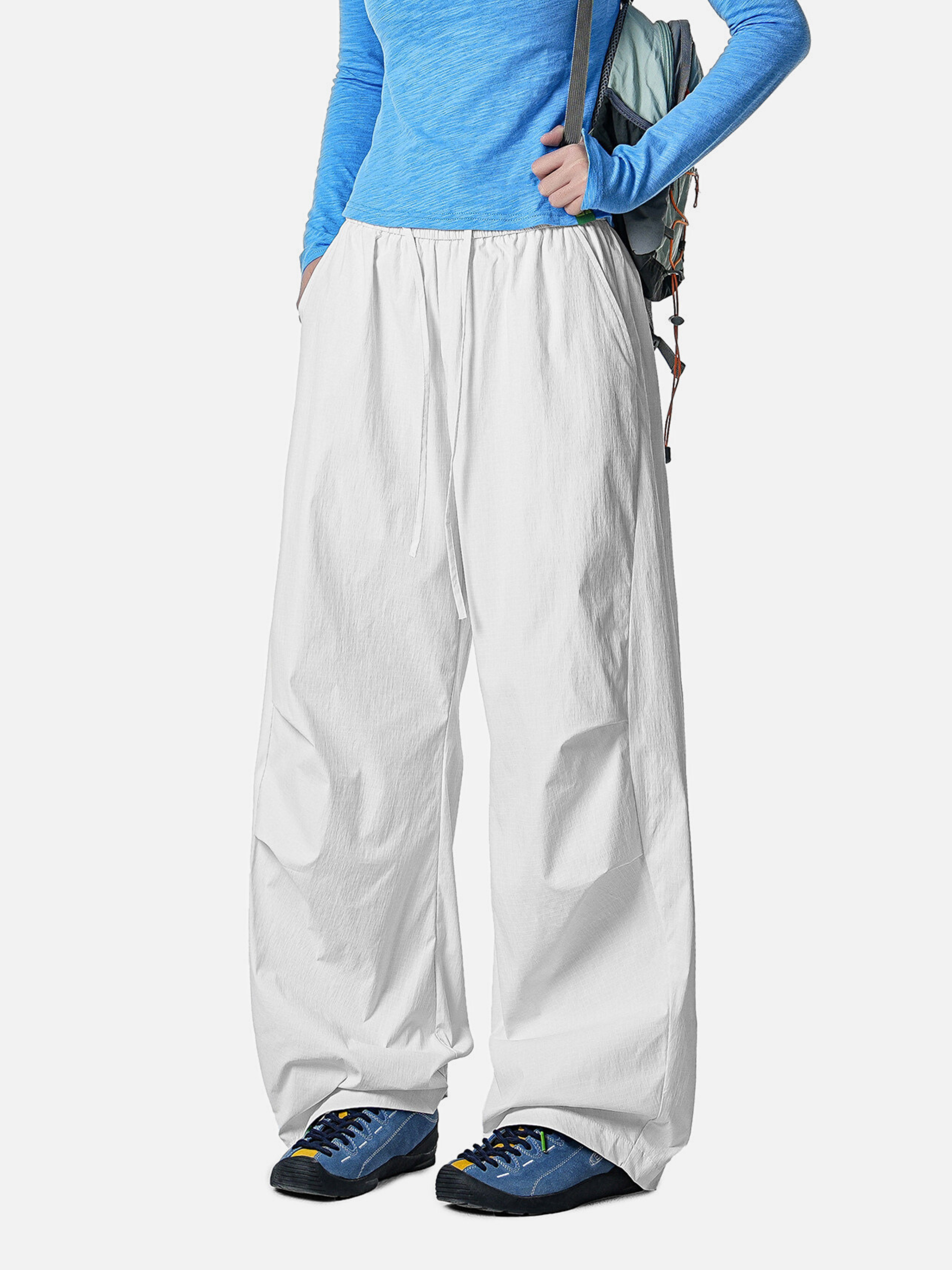 Hawkpeak - Unisex Water-Repellent Lightweight Wide-Leg Paratrooper Pants