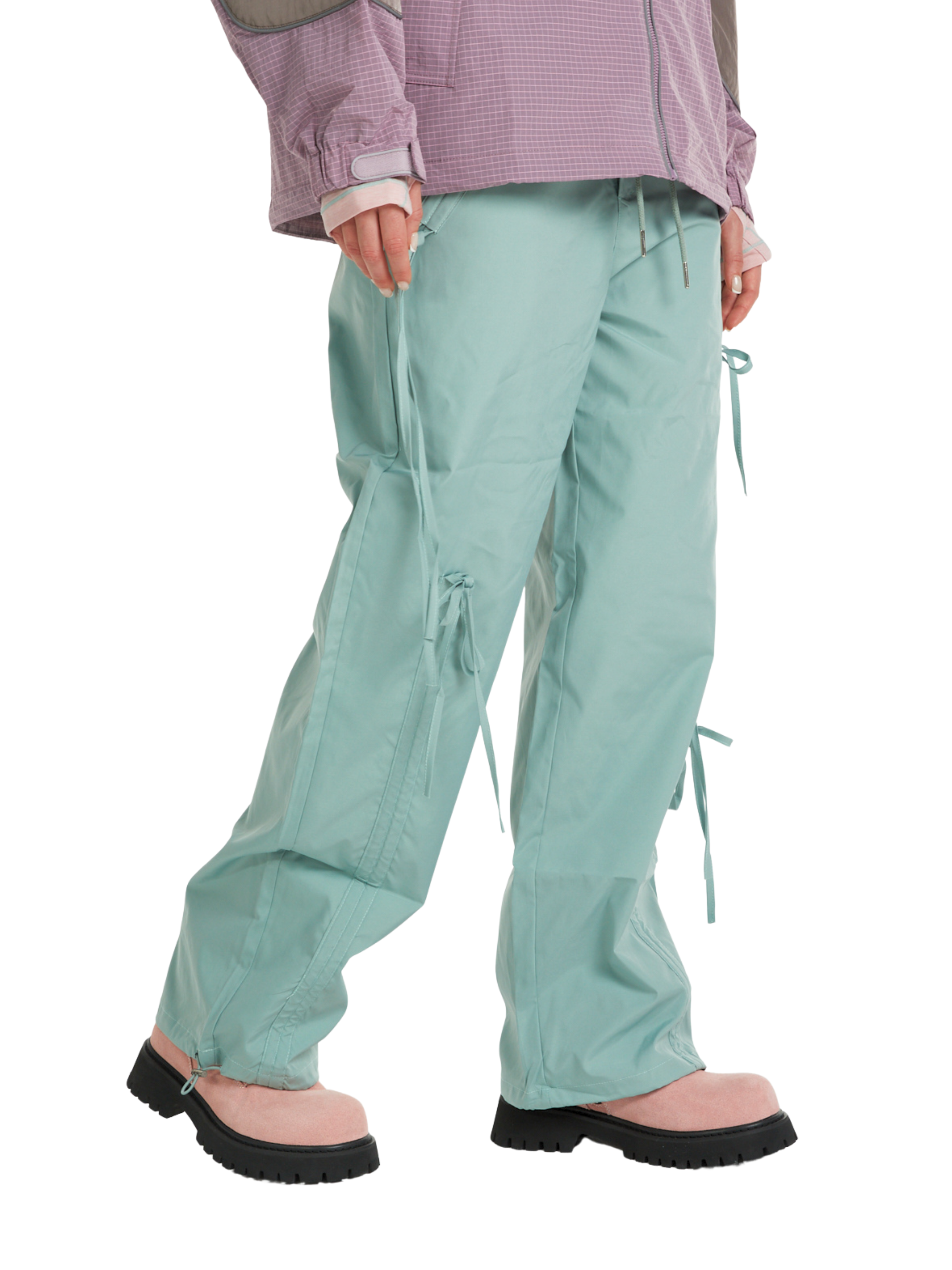 WolfBoard - Women's Bow-Tie Drawstring Breathable Cargo Pants