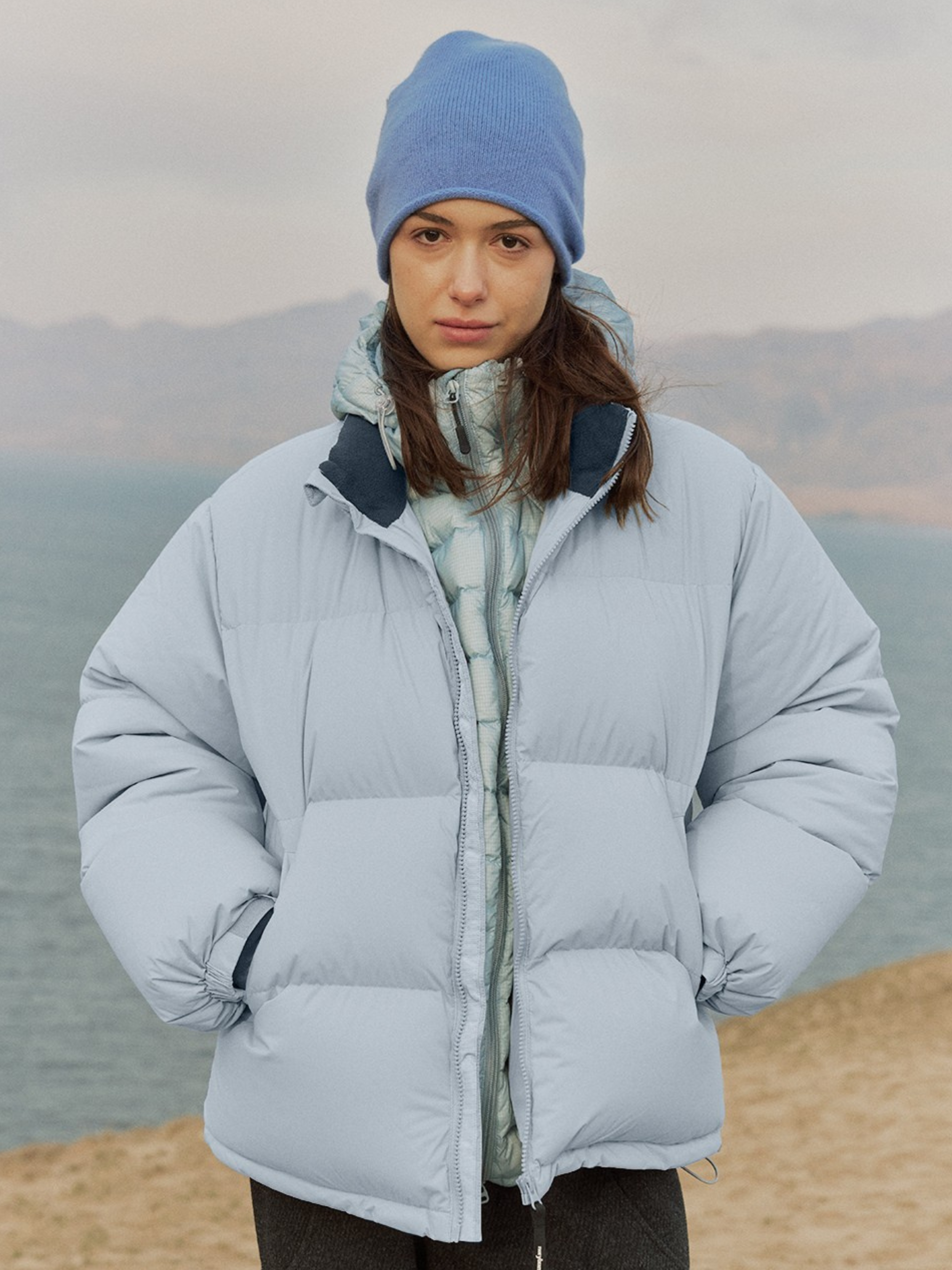 Nightspike - Unisex Wind-Resistant High-Neck Insulated Jacket