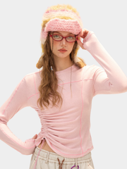 Canyontooth - Women's Wool-Blend Ruched Moisture-Absorbing Long Sleeve