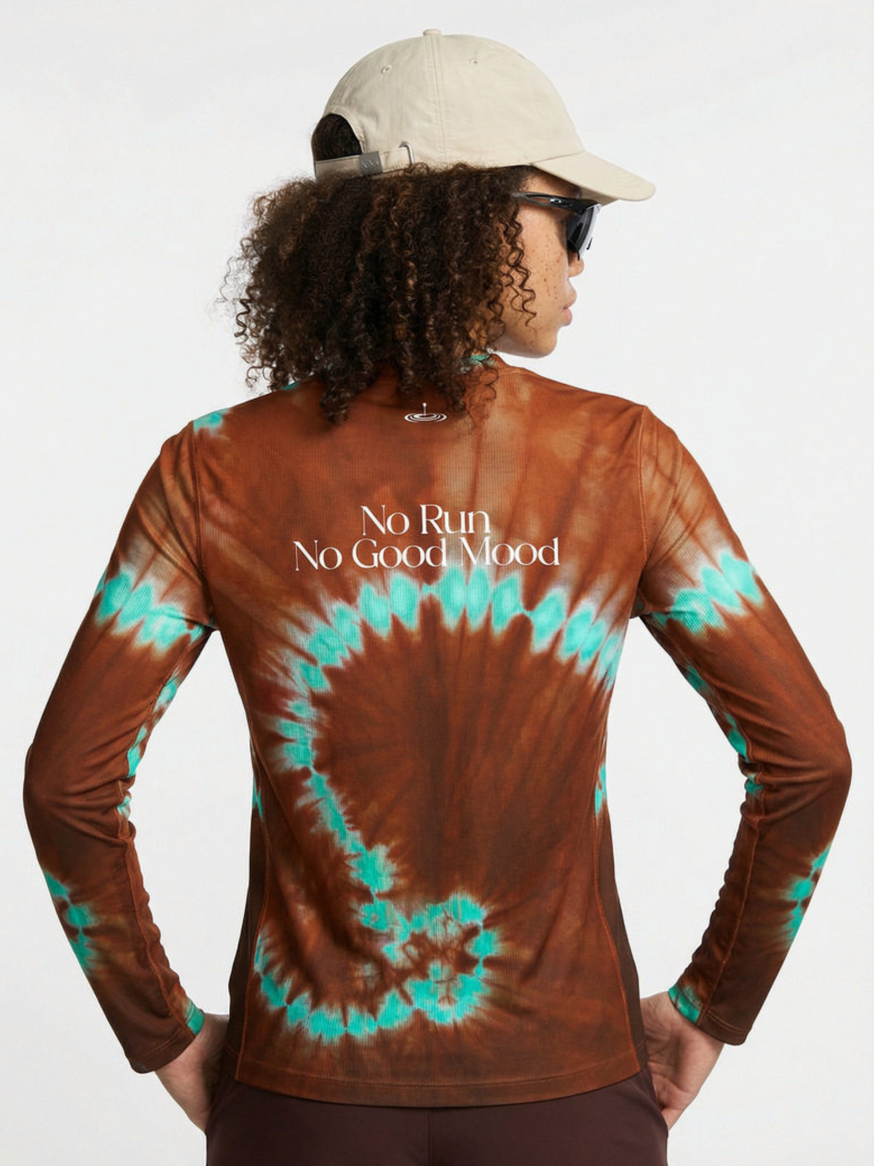 SilentStep - Women's Spiral Tie-Dye Quick-Dry Performance Long Sleeve
