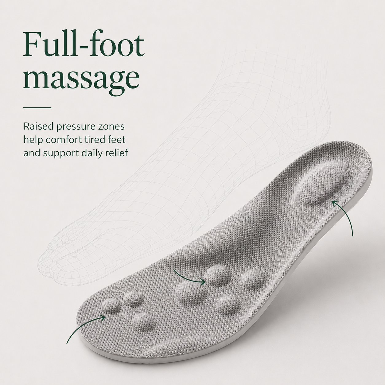 Trail-Step Massage Insoles